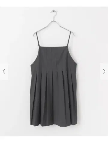 [ KBF ] 턱 플리츠 미니 원피스