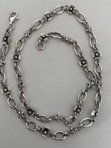 패트릭 콕스 실버 목걸이 체인