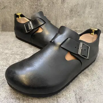 인기 버켄스탁 런던 [ 26.5 ] 블랙 오일드 가죽