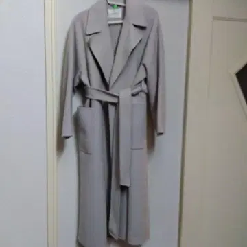 Mila Owen 그레이 롱 코트 사이즈 0