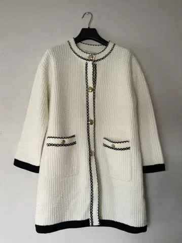 [ 미사용 새상품 ] BEATRICE 니트 롱 가디건 코트