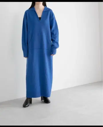 LOWRYS FARM 스키퍼 폴로 니트 원피스 yuw