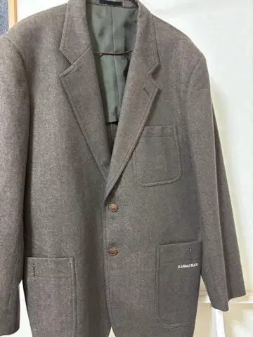 KANSAI MAN 브라운 테일러드 자켓