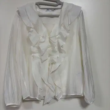 ZARA 프릴 블라우스 셔츠 25SS