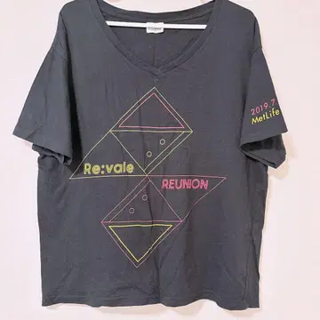 아이들리시 세븐 2nd 라이브 REUNION Re:vale 티셔츠