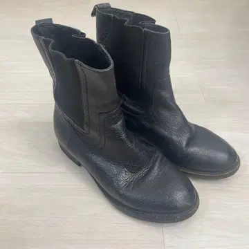 STUNNINGLURE 사이드 고어 부츠 가죽 22.5cm