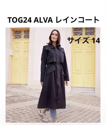 TOG24 ALVA 레인코트 트렌치코트 새상품