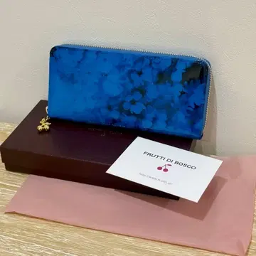 FRUTTI DI BOSCO 라운드 지퍼 장지갑