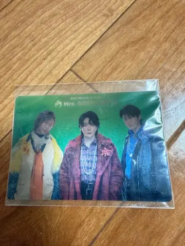 Mrs. GREEN APPLE 렌티큘러 포토 카드