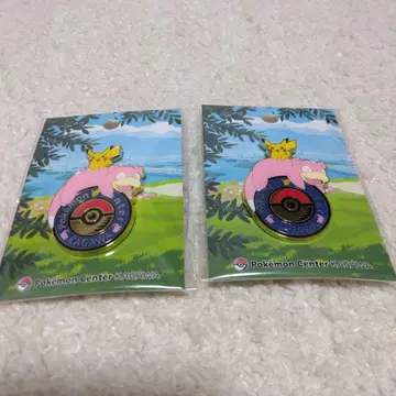포켓몬 센터 카가와 로고 핀즈 x 2
