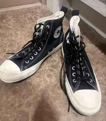 컨버스 하이컷 스니커즈 블랙 27cm