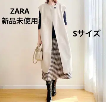 ZARA 롱 소프트 베스트 롱베스트