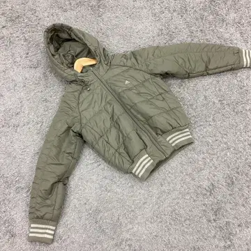 인기 아디다스/adidas [ L ] 블루종/점퍼 드로 코드 로고