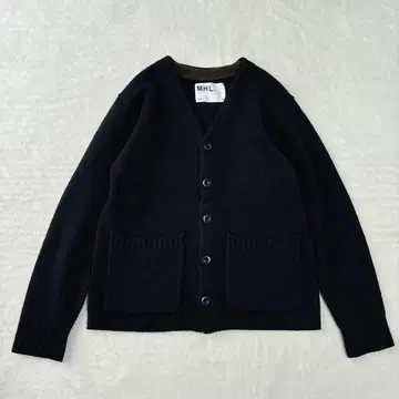 [새상품급] 마가렛호웰 가디건 울 MHL. 블랙