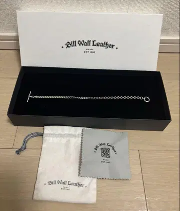 [ 가격 인하 ] 빌 월 레더 50 50 체인 팔찌