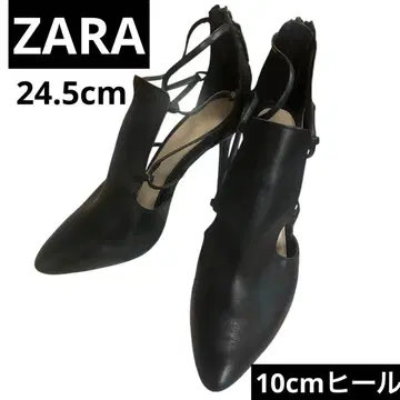 ZARA WOMAN 레이스업 스틸레토 펌프스
