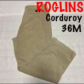 코듀로이 팬츠 Roglins 베이지 36M