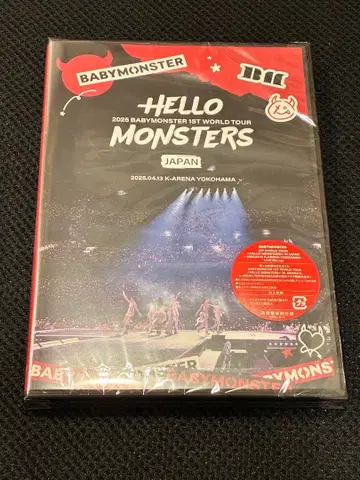 BABYMONSTER HELLO MONSTERS LIVE Blu-Ray