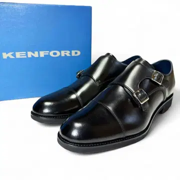 [ 미사용 새상품 ] KENFORD 더블 몽크 블랙 비브람 밑창 26cm