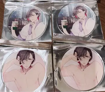 바스타페로우즈 헬베티카 그라테 아크릴 코스터 애니메이트