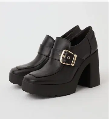 DIANA 버클 로퍼 부츠