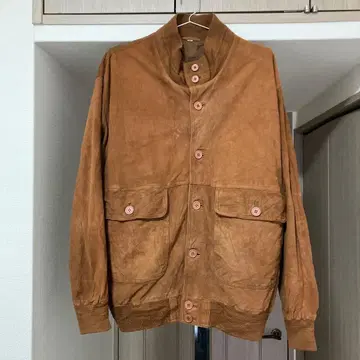 vera pelle 90s 00s 스웨이드 발스타 자켓 50