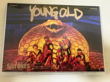 SixTONES DVD Blu-ray YOUNGOLD 원반
