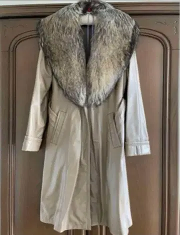 시트러스노츠 양가죽 폭스 롱 코트