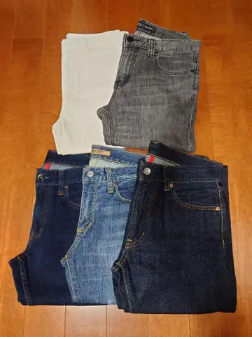 UNIQLO 데님 GU 치노 팬츠