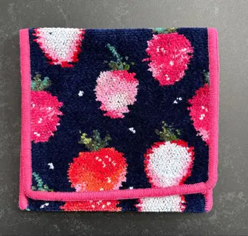 러브러리 바이 페이러 스트로베리 도트 B급 손수건 파우치