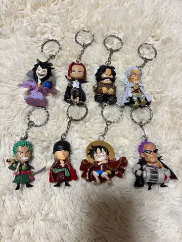 원피스 피규어형 키링 8세트
