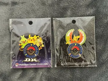 포켓몬 센터 핀 배지 세트 오사카 교토