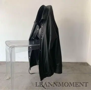 [ 새상품급 ] LEANNMOMENT UNISEX 가죽 자켓