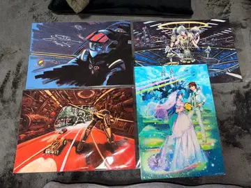 초시공 요새 마크로스 사랑 기억하십니까 전시 아트 카드 4종 세트