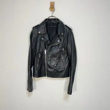 [ ZARA ] 자라 자켓 가죽 라이더 S 사이즈