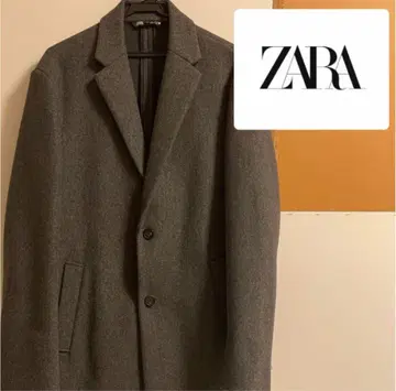 새상품급 ZARA 체스터 코트 그레이 L 사이즈 42