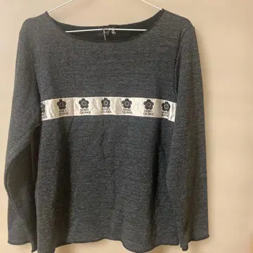 MARY QUANT 그레이 긴팔 상의