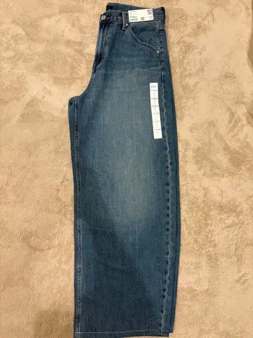 유니클로 배기 커브진 27