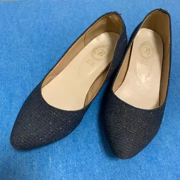[ used ] 23cm BLUEMOON ( 블루문 ) 낮은 힐 펌프스