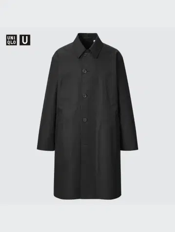 UNIQLO U/스텐카라 코트 (블랙, M 사이즈)