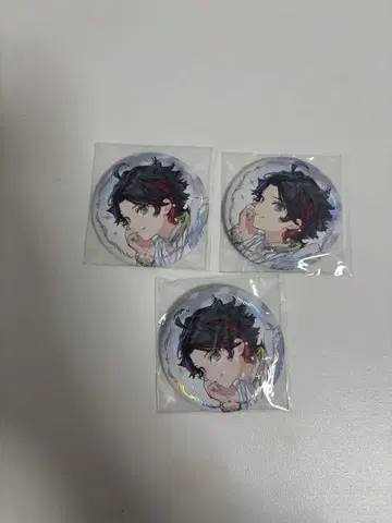 니지산지 사에구사 아키나 ART OF NIJISANJI 캔뱃지
