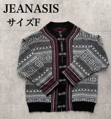 JEANASIS 지나시스 티롤리안 가디건 사이즈 F