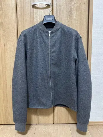 질샌더 울 봄버 자켓