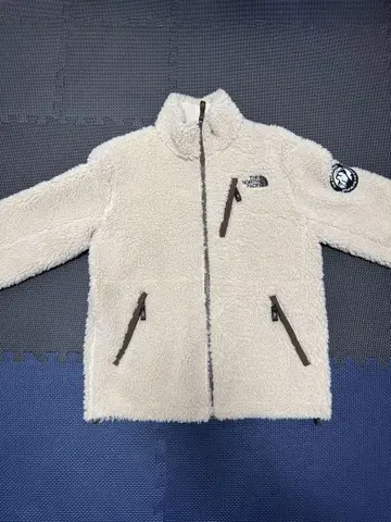 THE NORTH FACE 플리스 자켓 크림색
