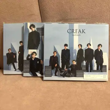 CREAK SixTONES CD 3 형태 세트 초회반