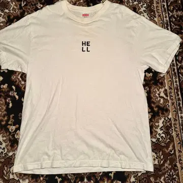 천국 HELL T셔츠 tengoku xl 화이트