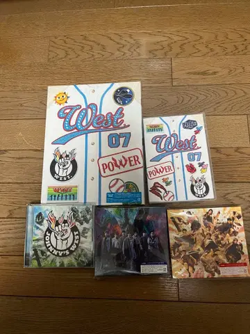WEST . POWER CD, DVD, Blu-ray 세트
