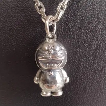 도라에몽 목걸이 펜던트 실버 925 Doraemon