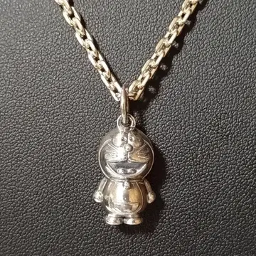 도라에몽 목걸이 펜던트 실버925