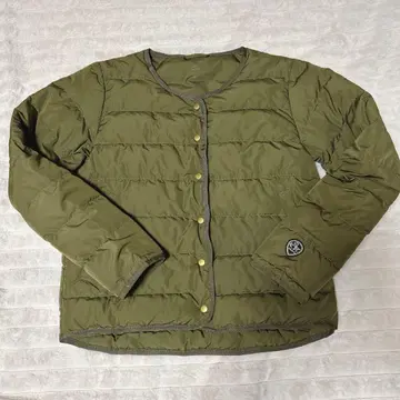 [ 새상품급 ] BEAMS HEART 올리브 그린 다운 자켓 S